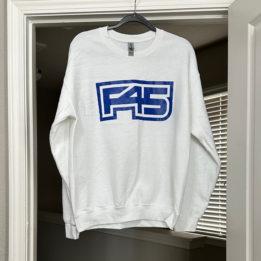 F45 White Crewneck Sweatshirt